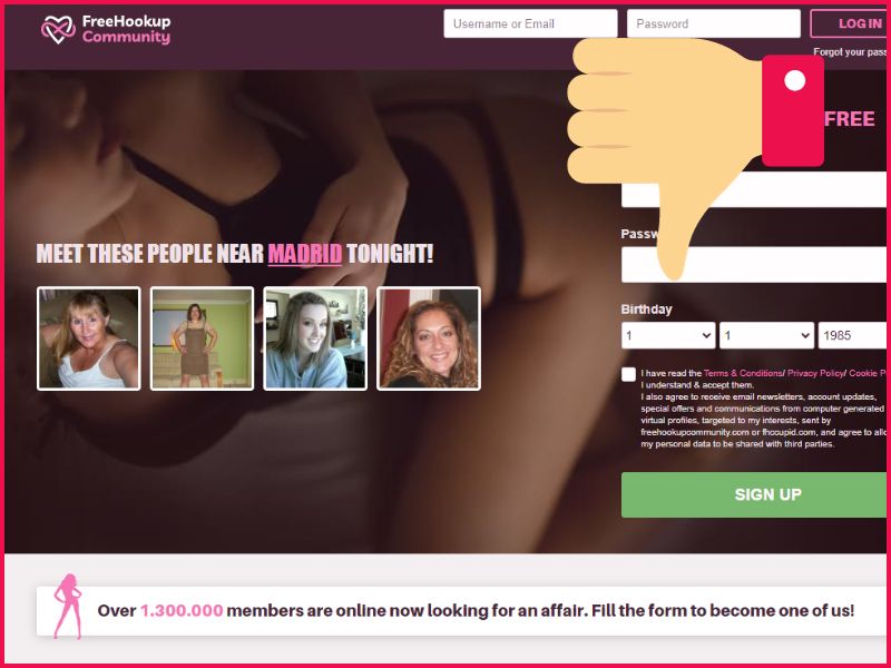 freehookup community bluff