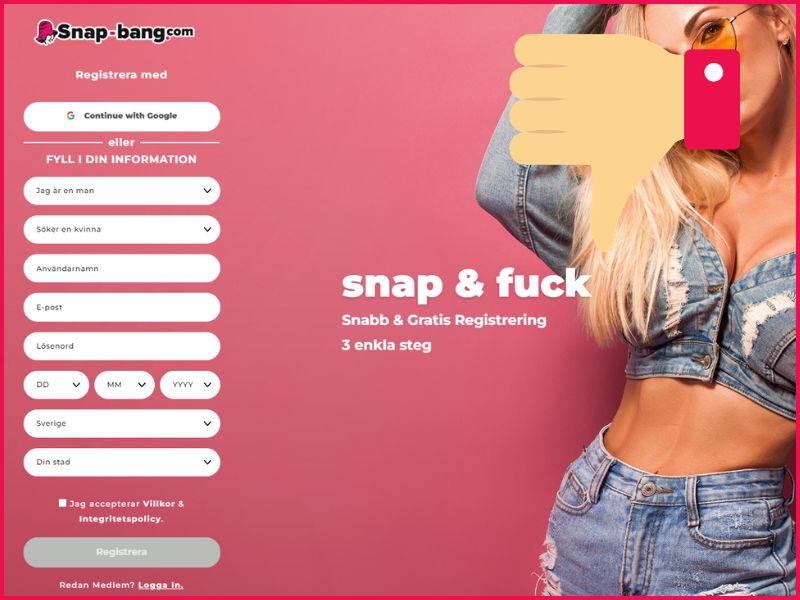 snap-bang bluff